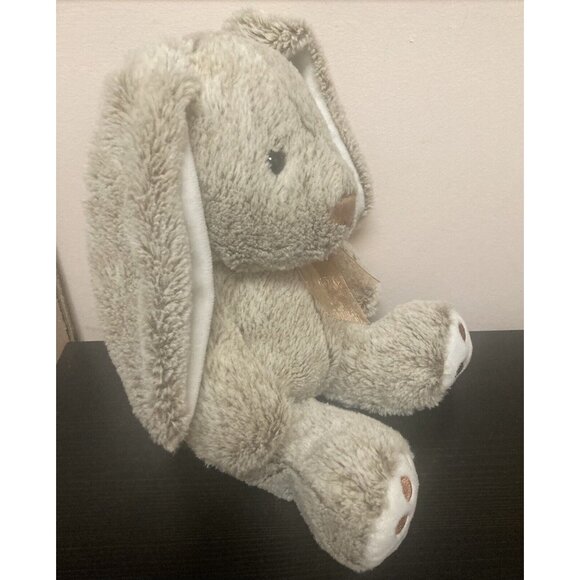 Hugfun Plush Easter Bunny Brown Floppy Ear 13” Stuffed Animal Toy - Picture 10 of 10